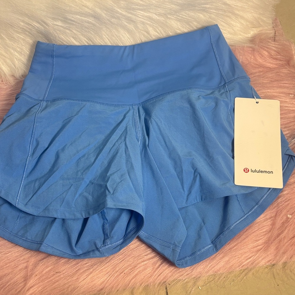 lululemon athletica Light Blue Athletic Skort